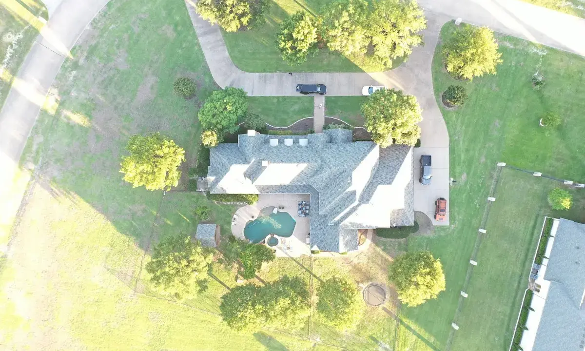 New shingle roof installation on a home in Blue Ash